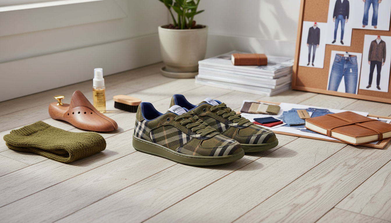 Burberry Archivio Check Sneakers: Fit, Style, Care Guide